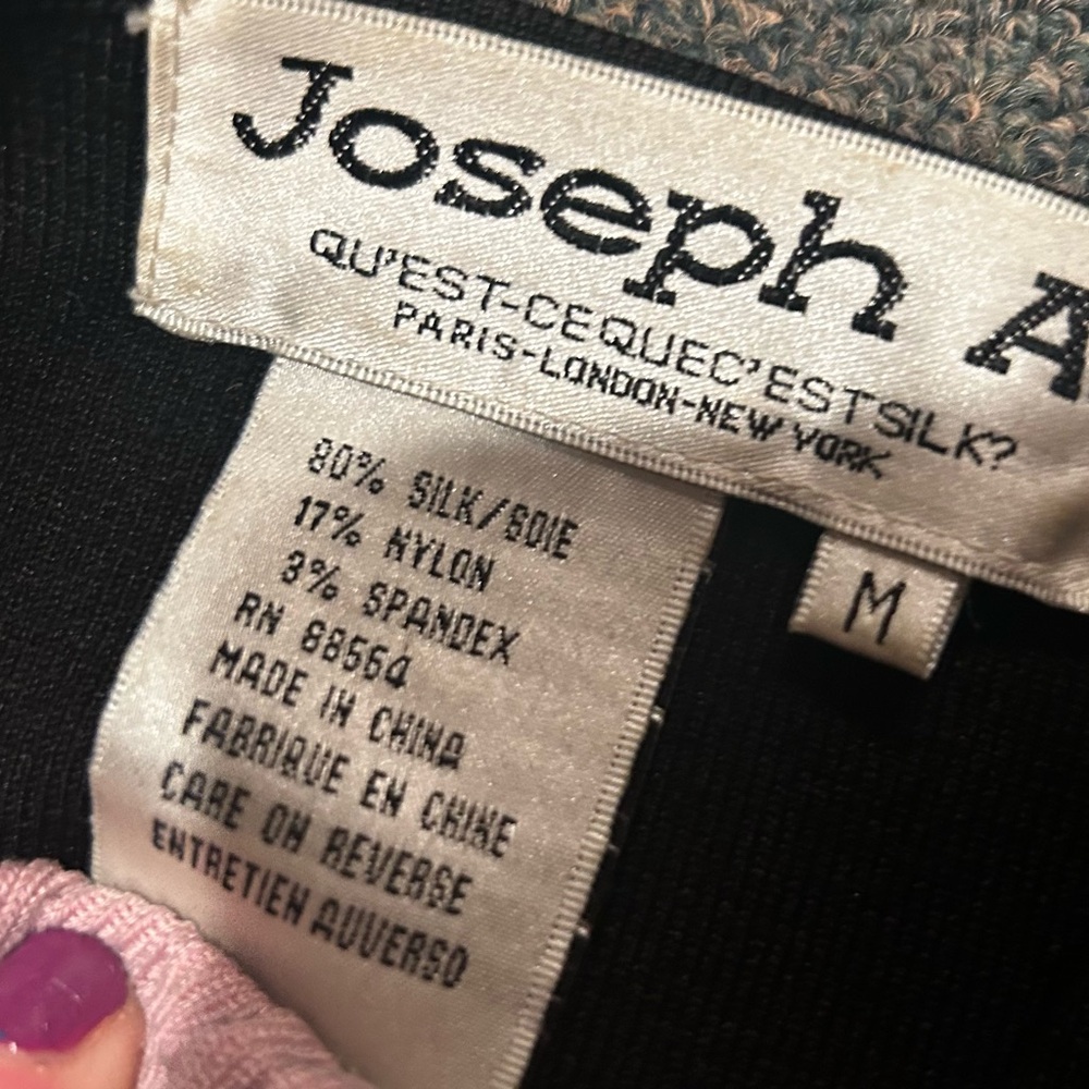 Joseph A Unique Retro Party Top - Picture 2 of 4